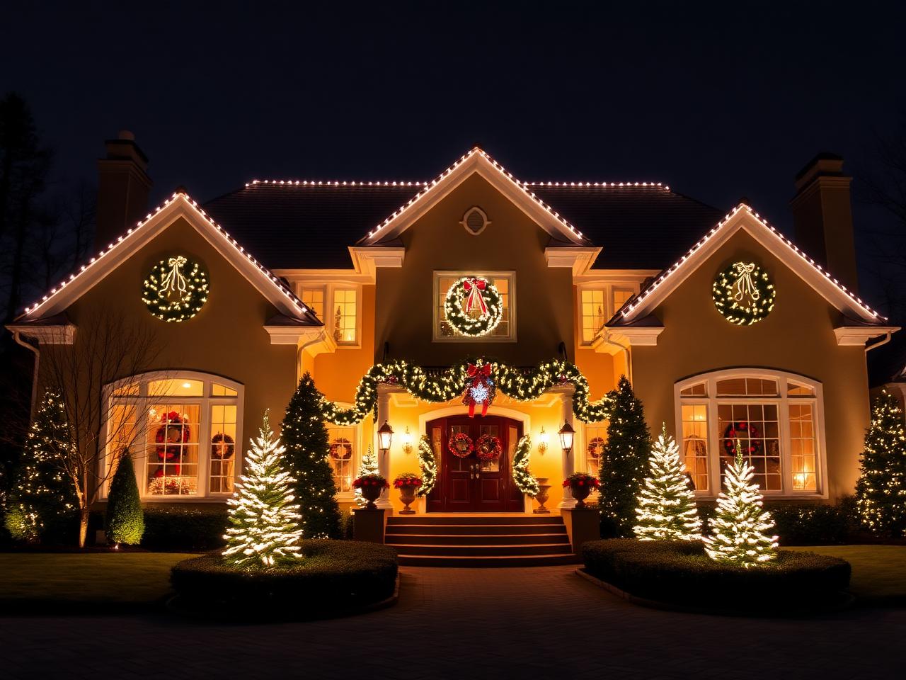 Christmas and holiday lighting