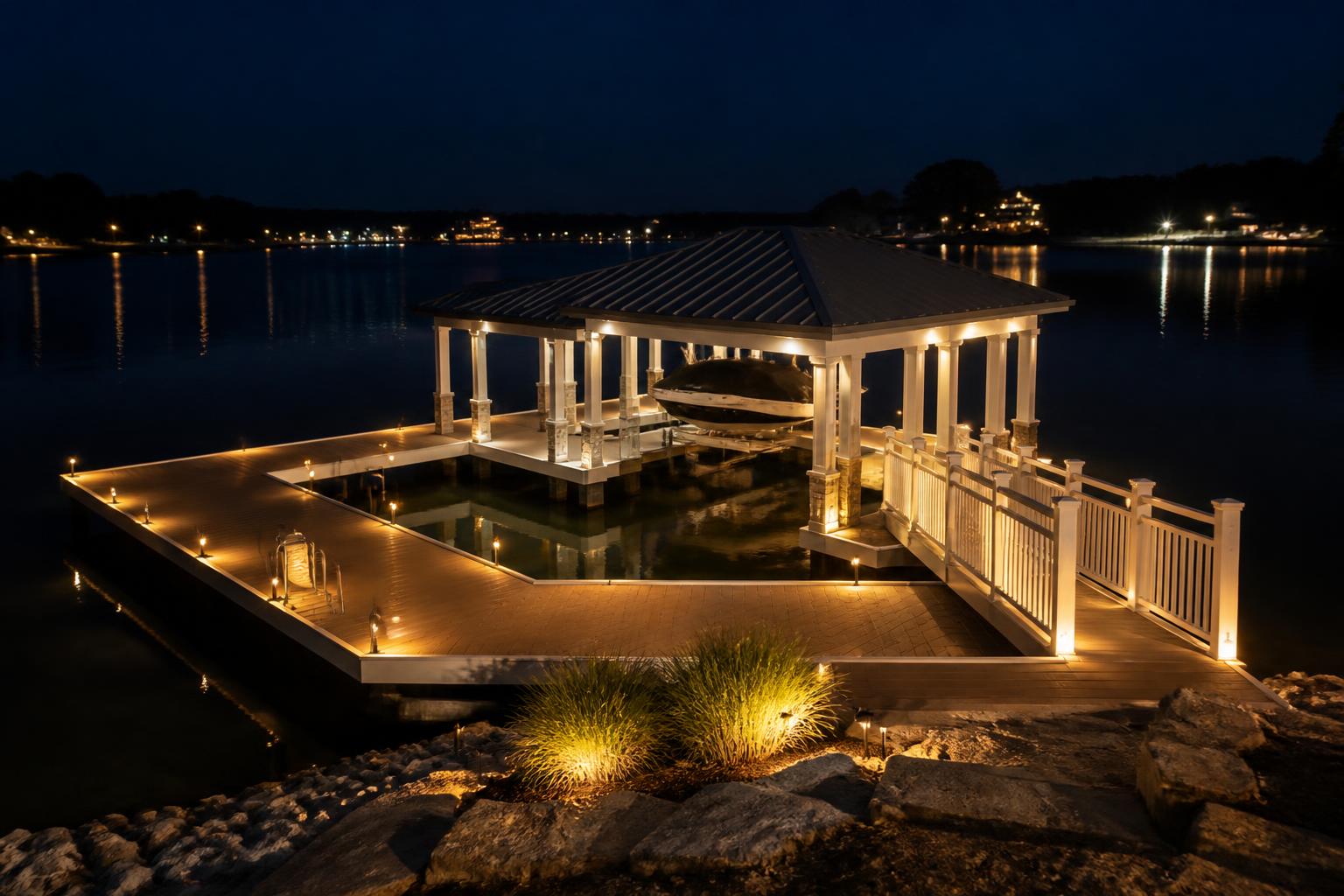 Dock and boat lighting
