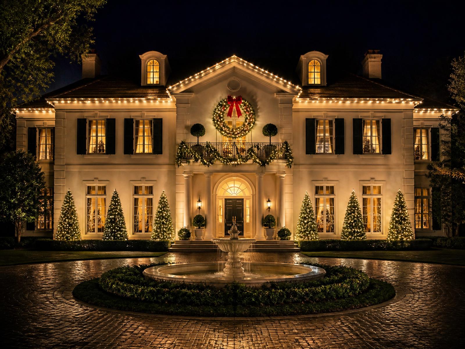 Manor Wreath & Garland